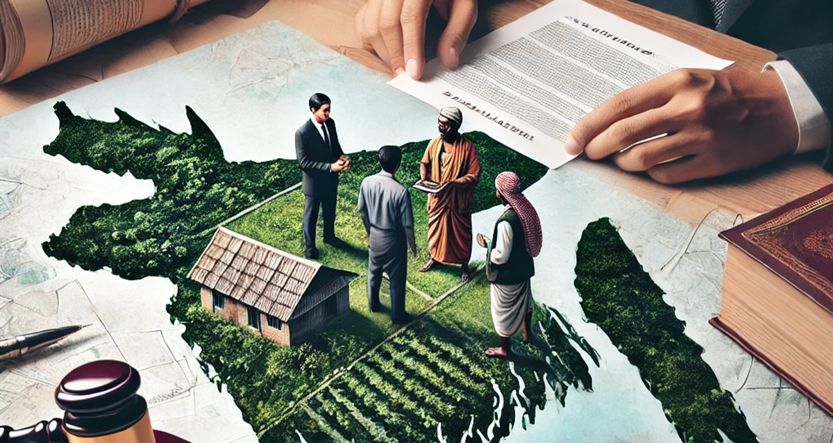ভূমি বিরোধ মীমাংসার সরকারি পদ্ধতি