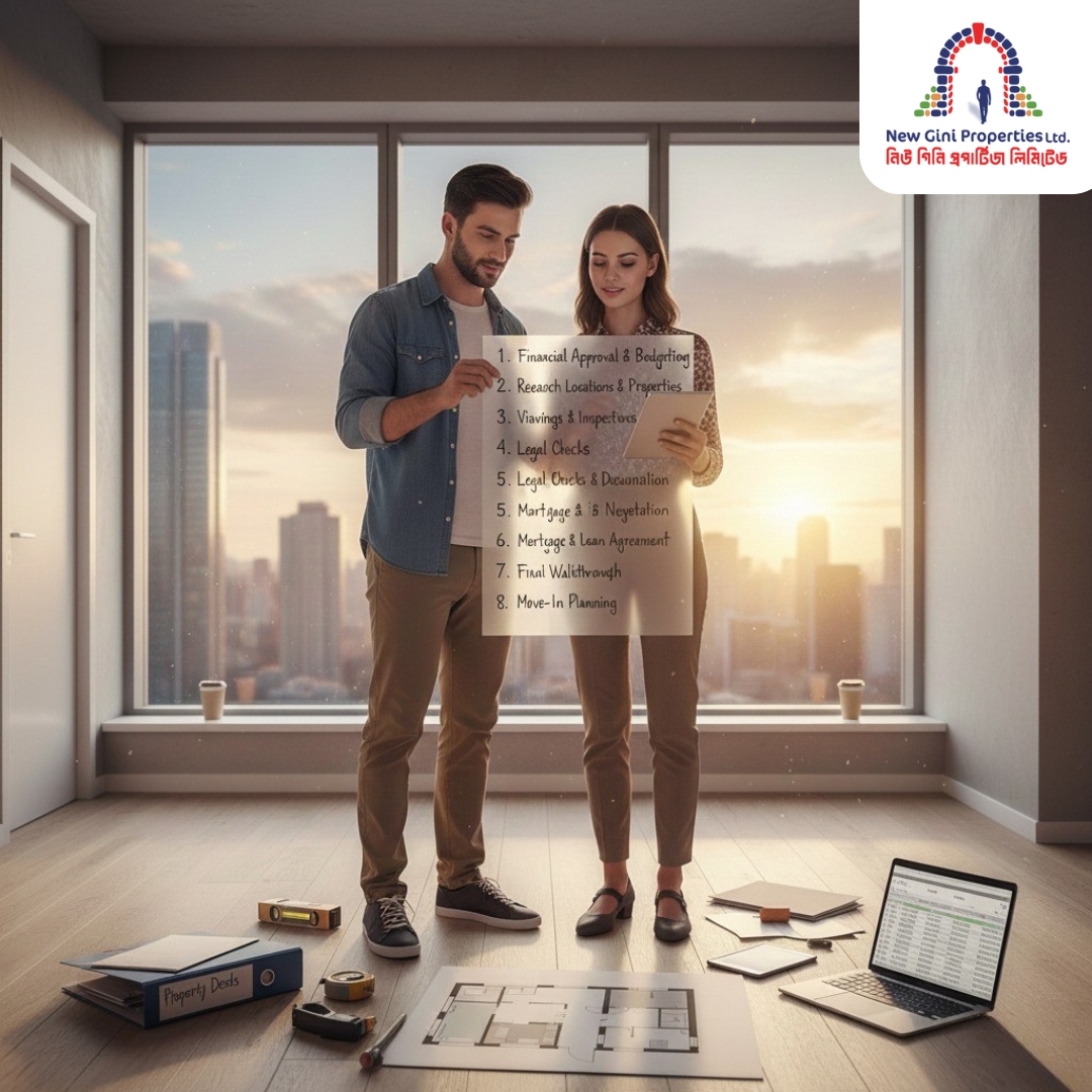 Things to do when buying a flat