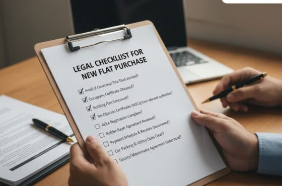 Legal checklist for new flats