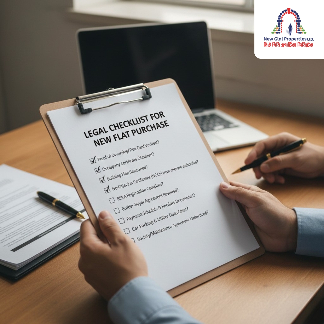 Legal checklist for new flats