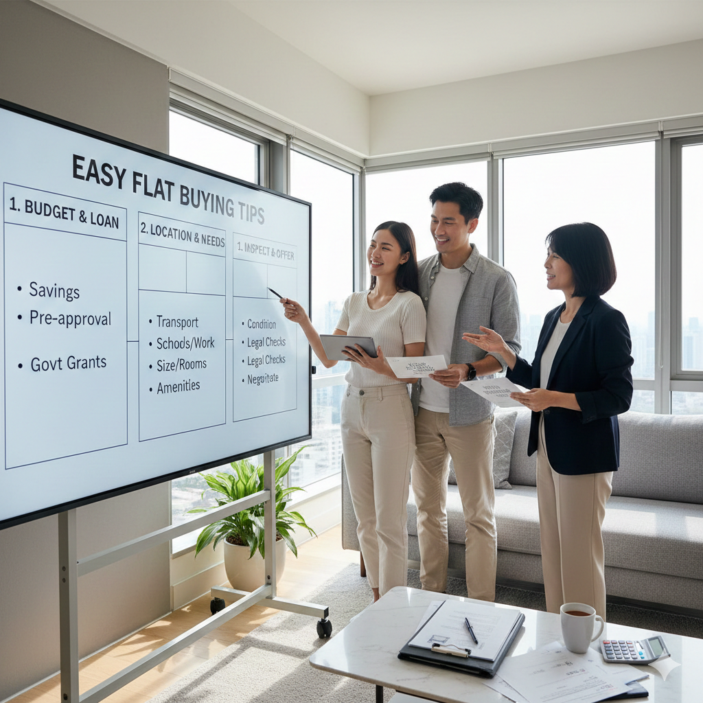 Easy tips for buying a flat